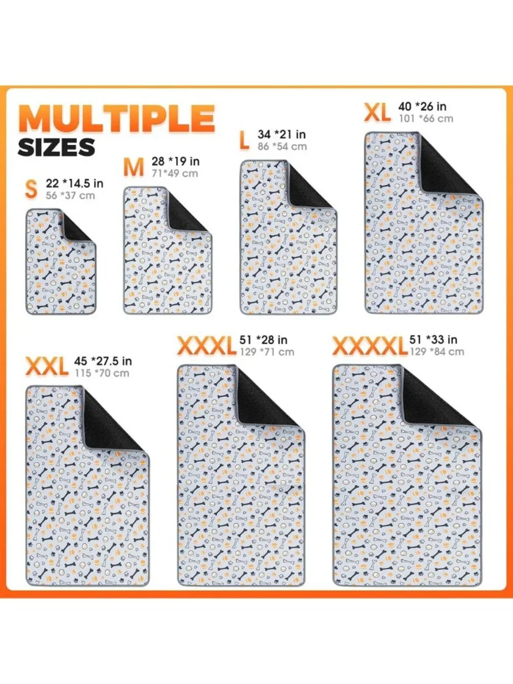 Reusable Dog Pee Pads, 28